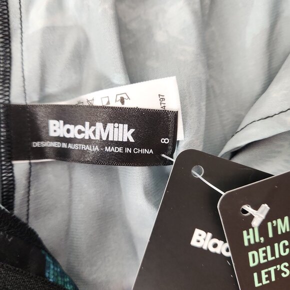 BlackMilk Abyss Wide Leg Satin Cargo Pants high waist 8 Aus / XS 4 US - Picture 12 of 14